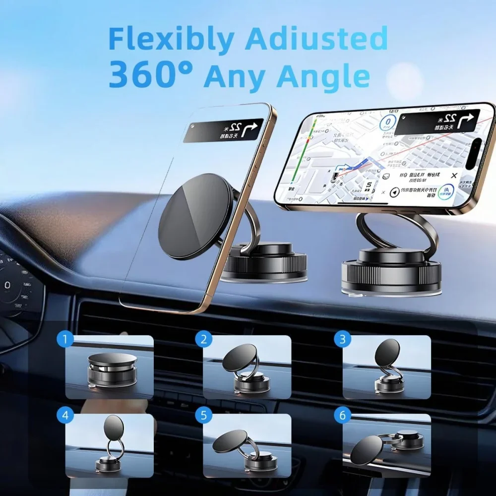 Upgraded 360°Vacuum Magnetic P - đánh giá và giá Phone Accessories Holder Car