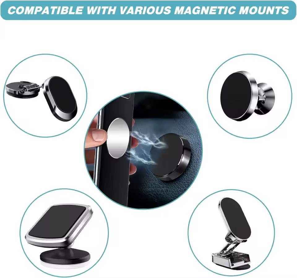 1/50Pcs Magnetic Metal Plate F - đánh giá và giá Phone Accessories Useful
