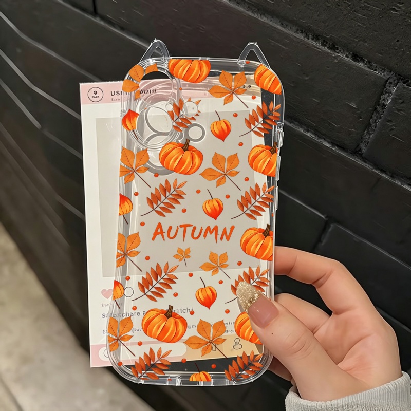 Autumn Pumpkin Falling Leaves  - đánh giá và giá Apple Iphone 15