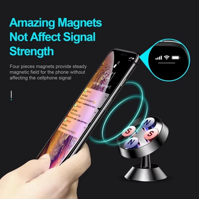 Magnetic Car Phone Holder Magn - đánh giá và giá Phone Accessories Useful
