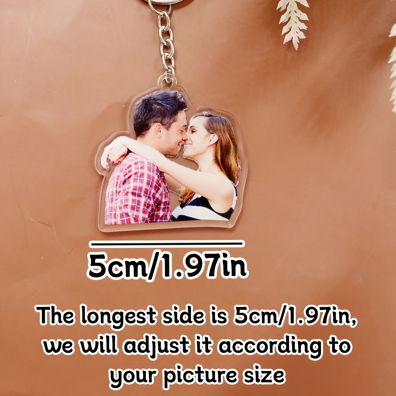 1 Custom Photo Acrylic Keychai - đánh giá và giá Phone Accessories Charms