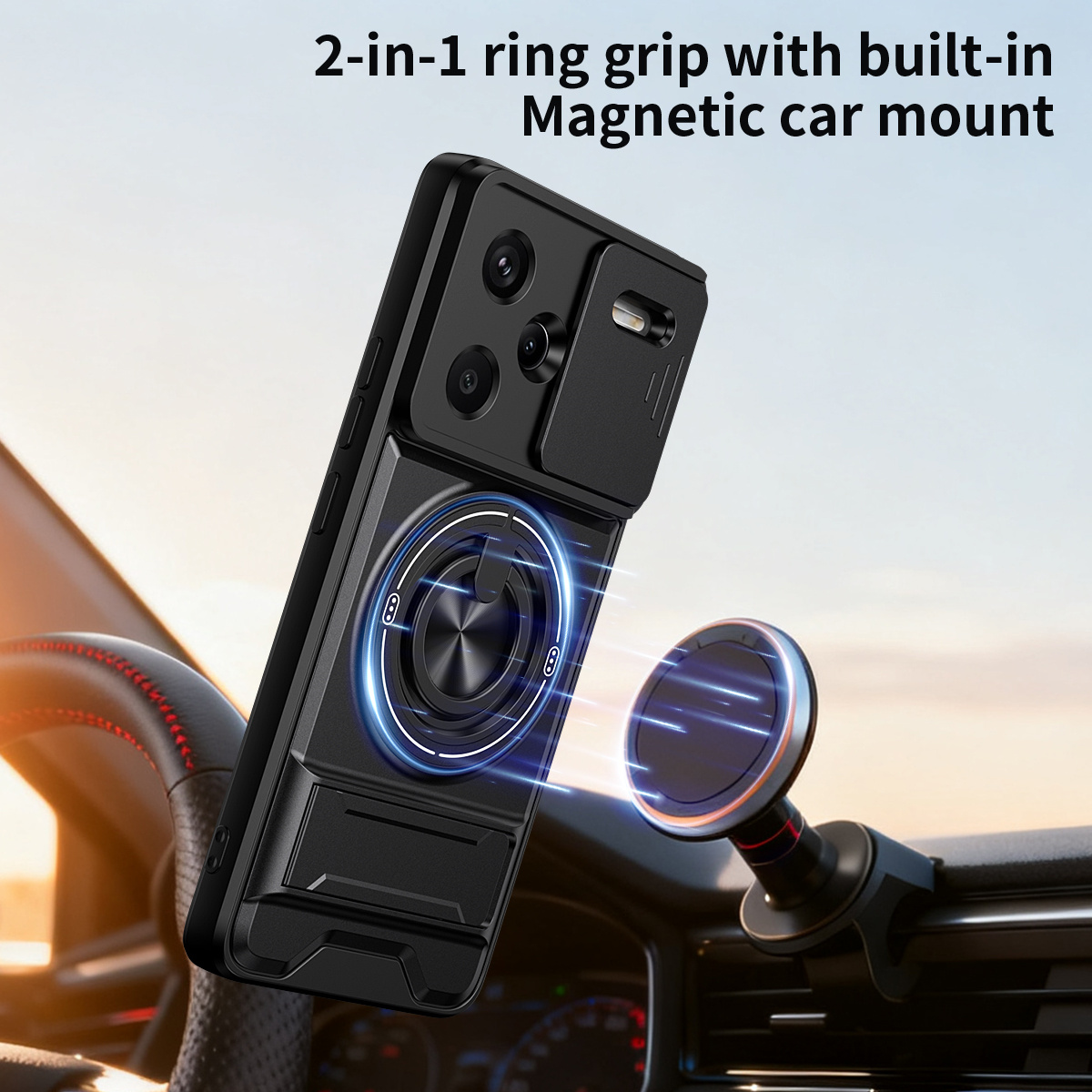 Lens Slide Camera Phone Case f - đánh giá và giá Phone Accessories Holder Car