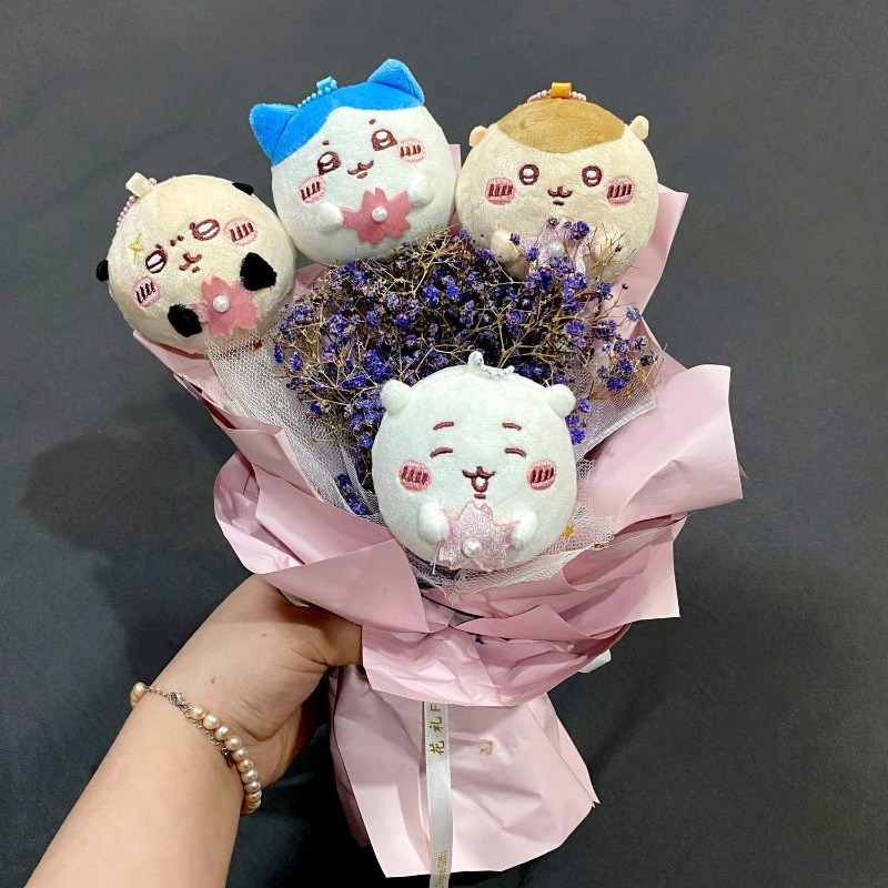 Sakura Series Plush Keychain C - đánh giá và giá Phone Accessories Charms