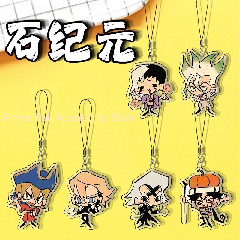 Anime Dr.STONE Ishigami Senkuu - đánh giá và giá Phone Accessories Charms