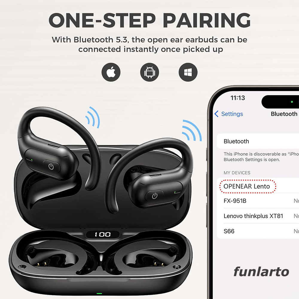Open-Ear Wireless Running Head - đánh giá và giá Phone Accessories Amazon